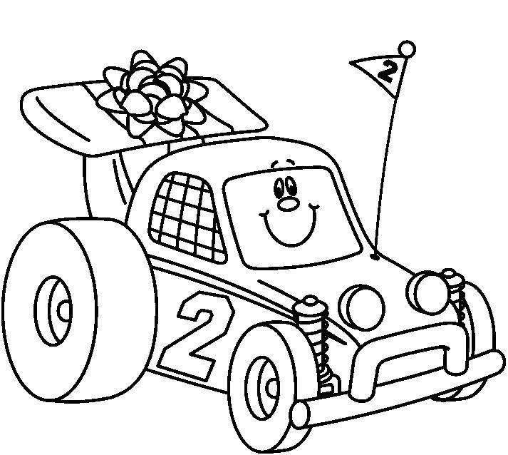 toy car coloring pages