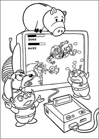 Toy Story 2 Coloring Pages