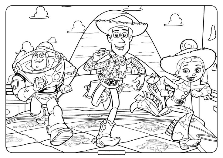 Toy Story 3 Coloring Pages