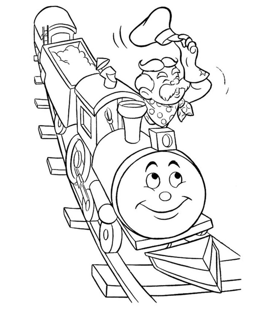 Train Coloring Page