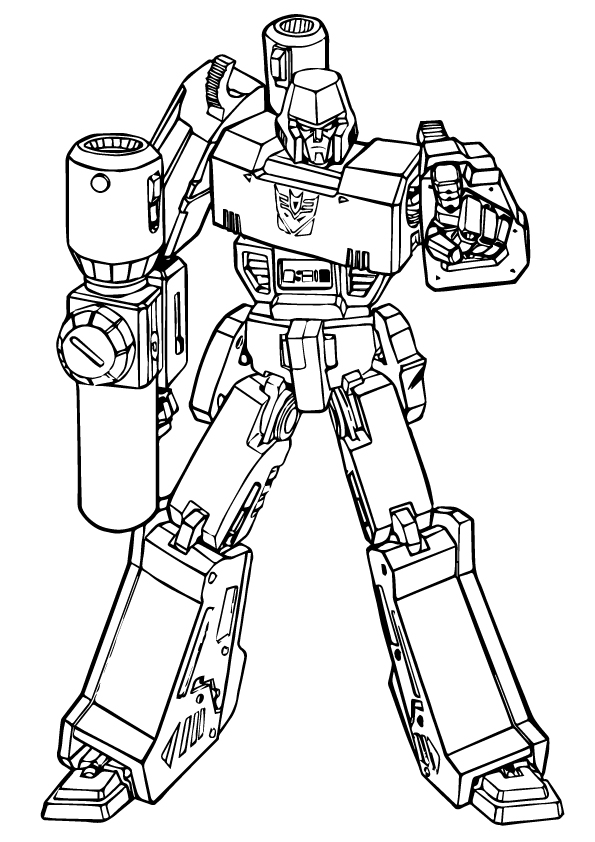 Transformer Robot Coloring Pages