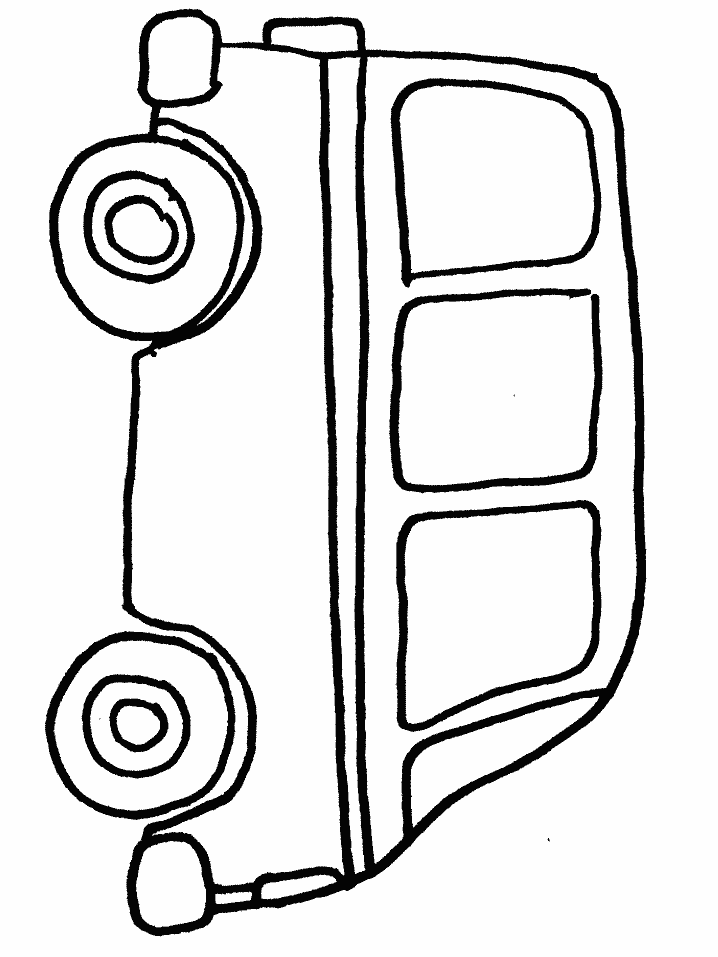 Mini Van Coloring Pages