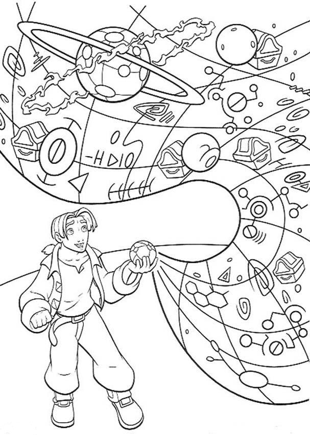 Treasure Planet Coloring Pages