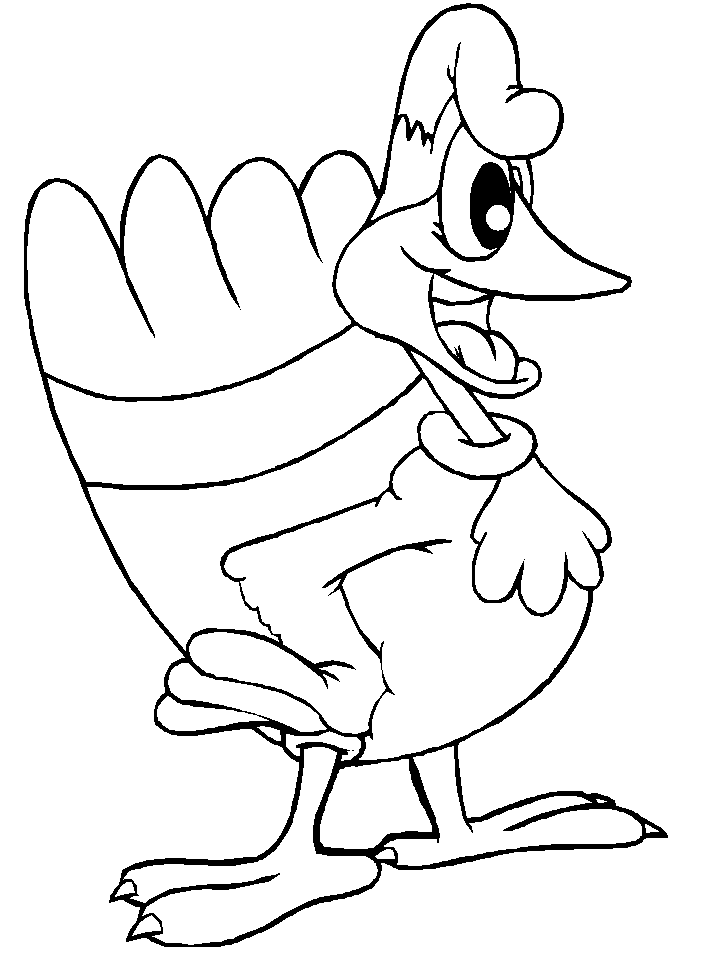 Turkeys Coloring Pages