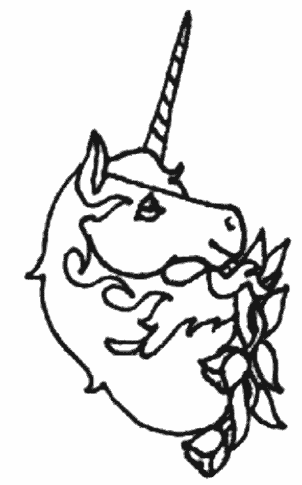 Baby Unicorns Coloring Pages