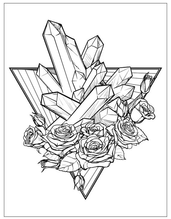 Unique Tattoo Coloring Pages