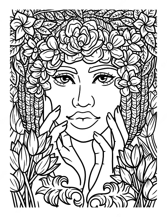 Urban African American Coloring Pages