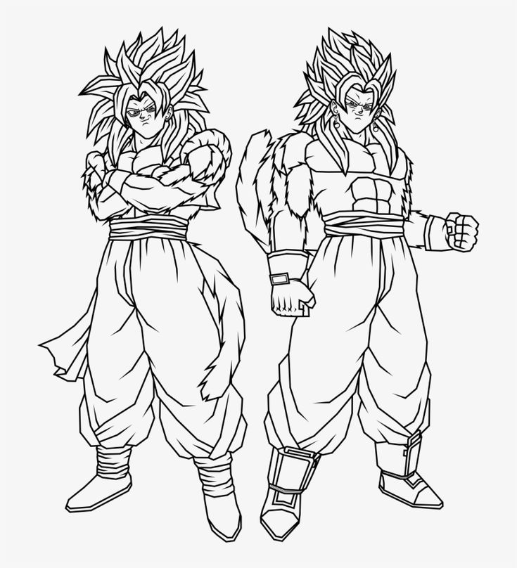 Vegeto Coloring Pages