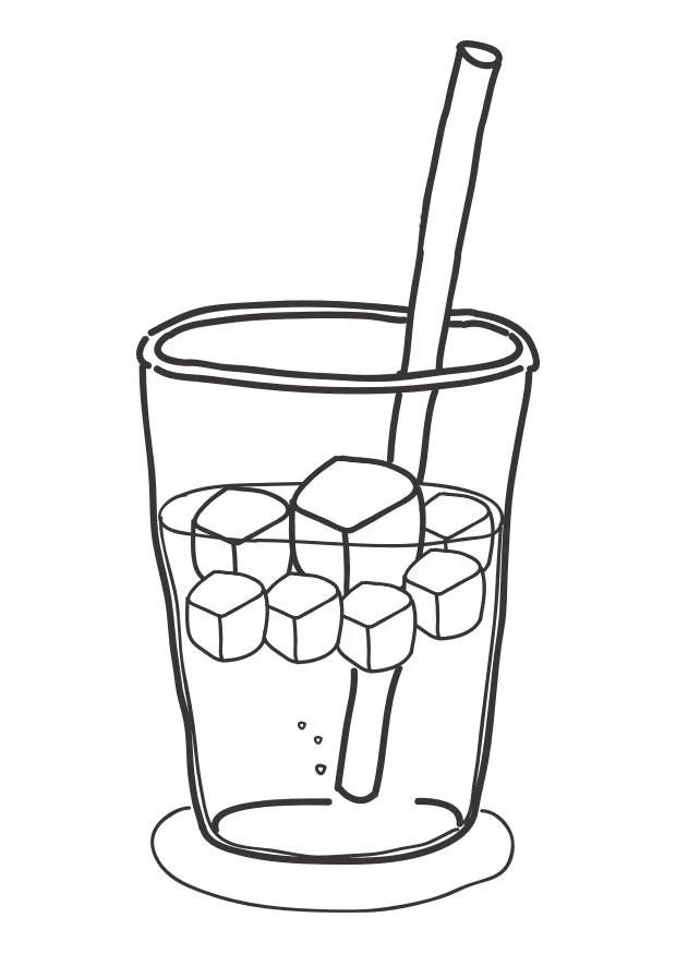 water and ice coloring pages