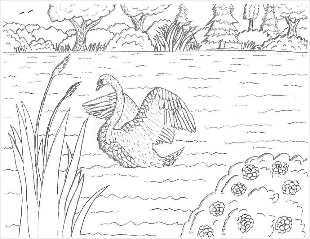 water coloring pages wings