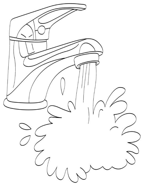 water coloring pages