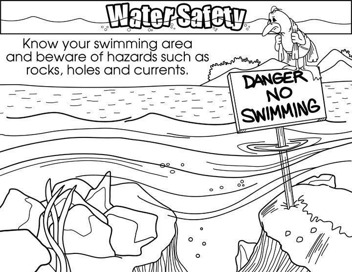 water hazard coloring pages
