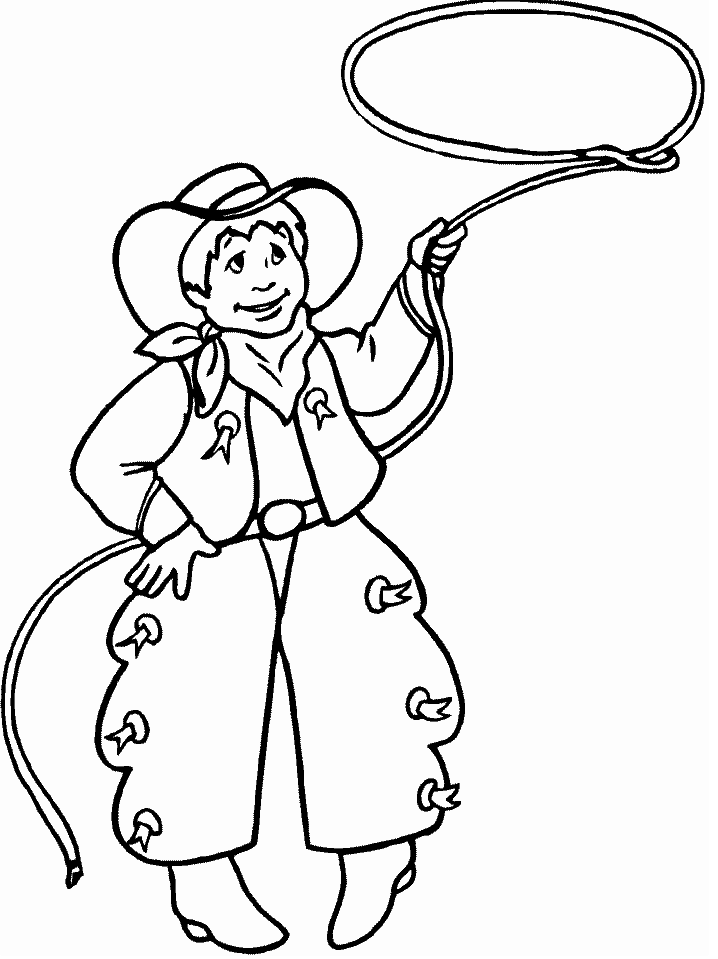 Western Coloring Pages Printable