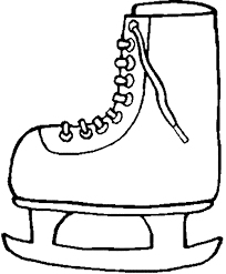 winter boots coloring pages printable