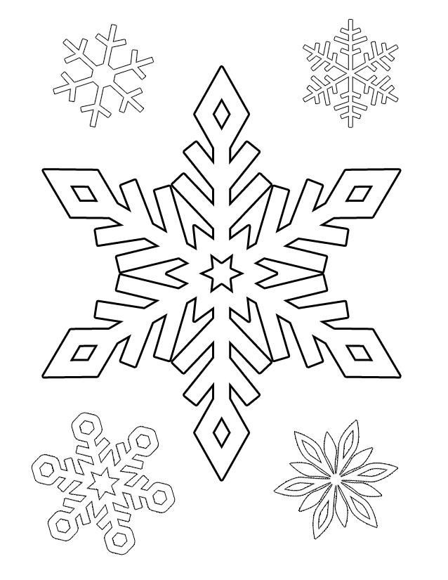 winter-coloring-pages-for-adults-snow-flake