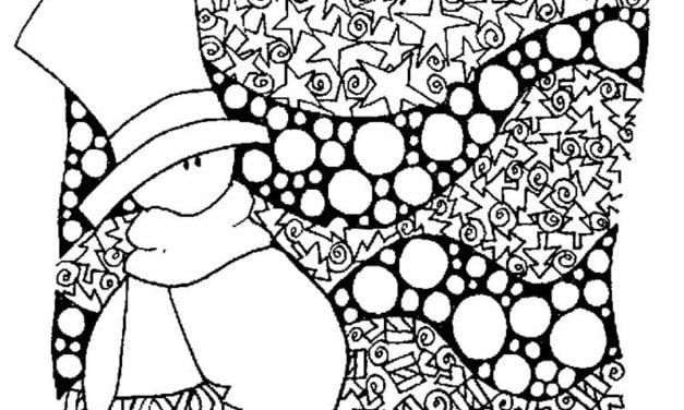 winter coloring pages printable for adults