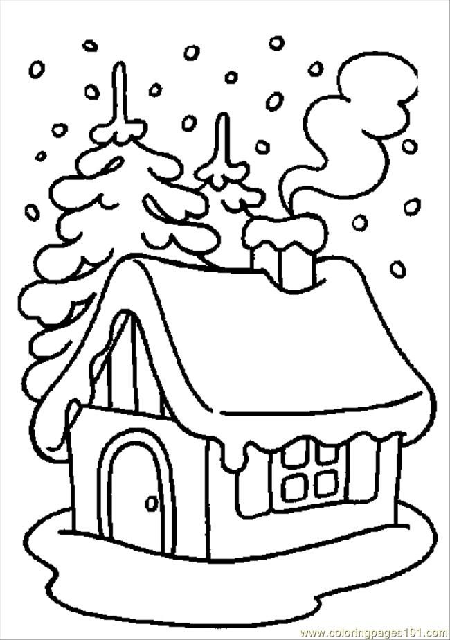 winter coloring pages printable pdf