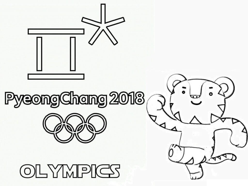 winter olympics 2018 coloring pages