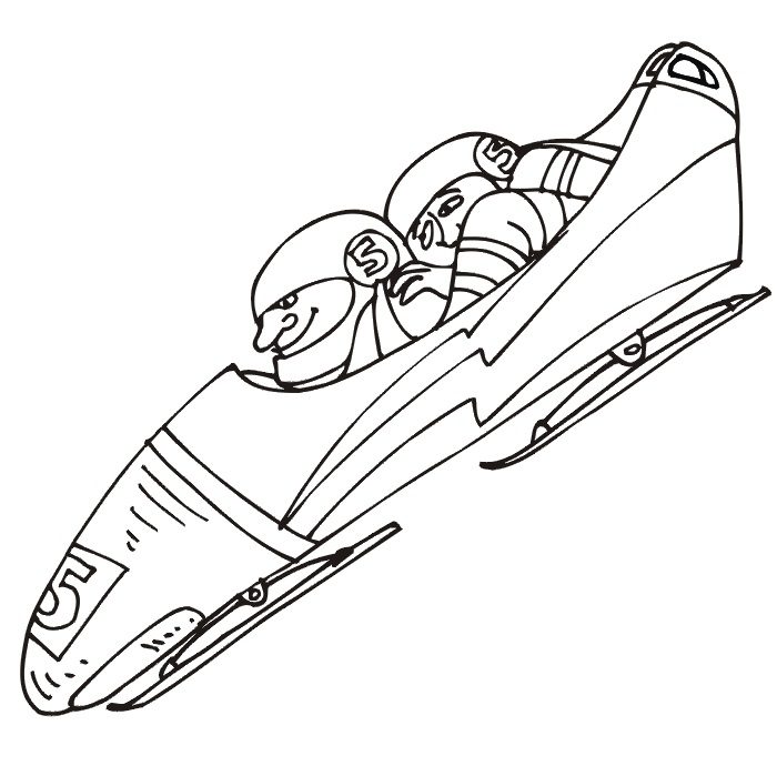 winter olympics coloring pages for kids