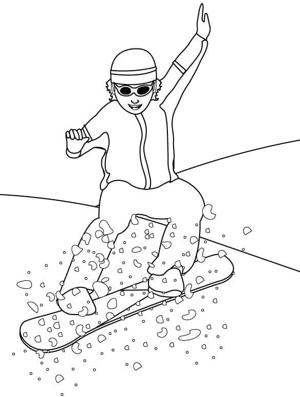 winter olympics kids coloring pages