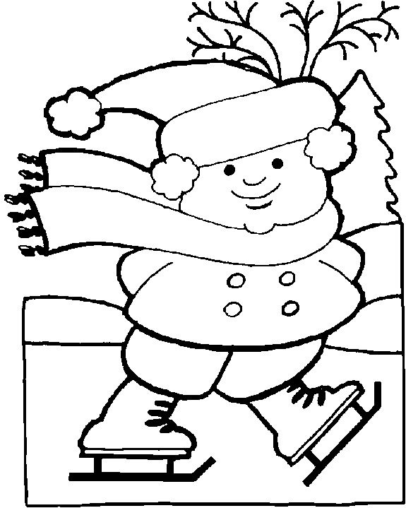 winter-outfit-silhouette-coloring-pages