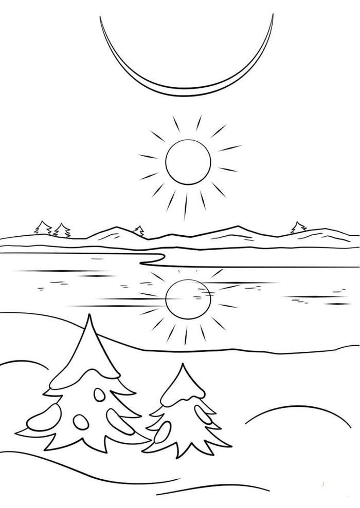 winter soliicce coloring pages