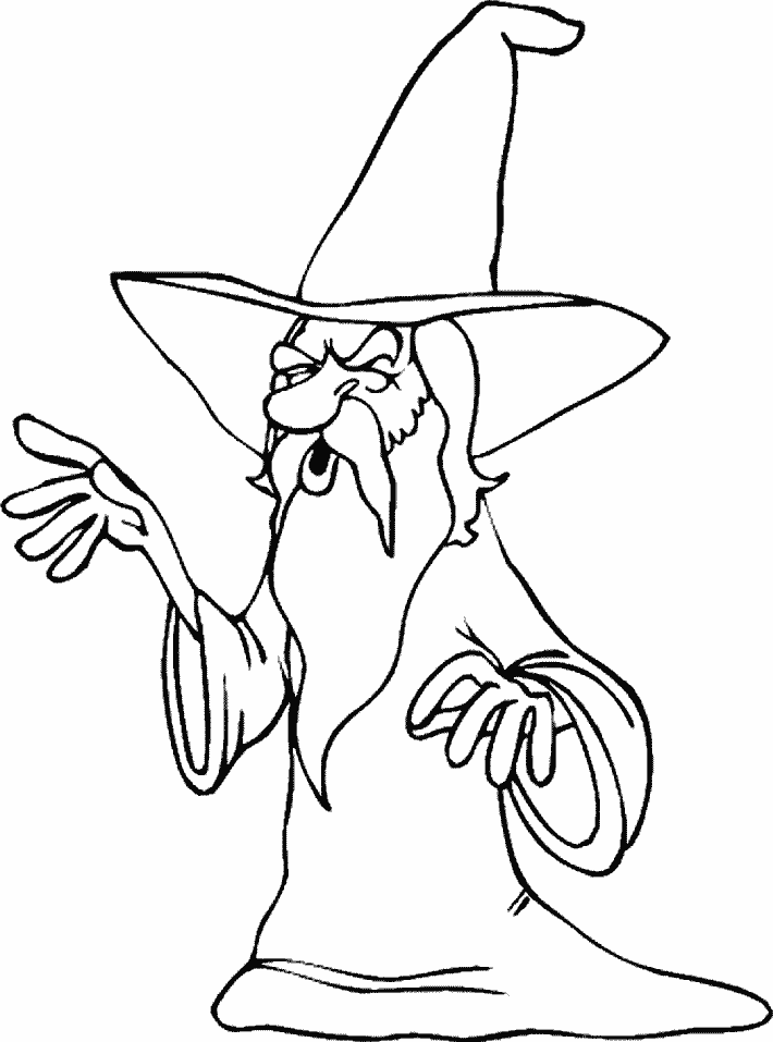 Grand Wizard Coloring Pages