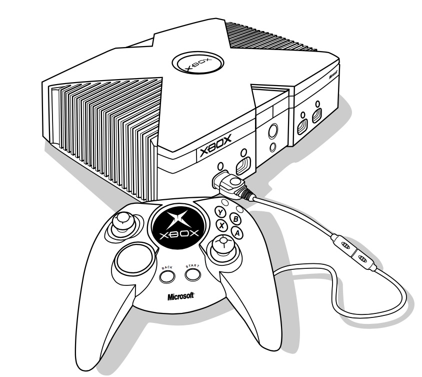 Xbox Coloring Page