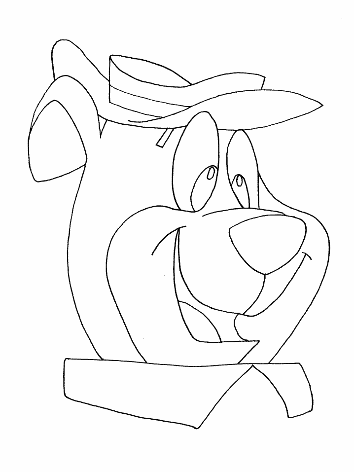 Yogi Bear Cartoons Coloring Pages