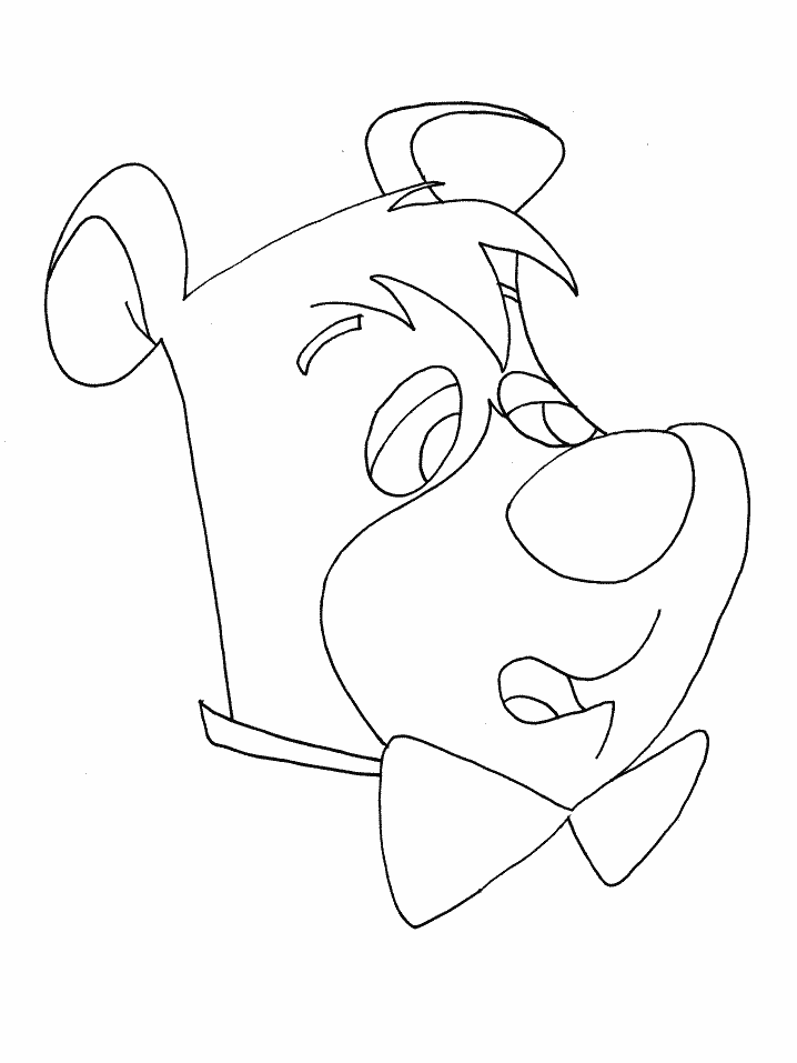Yogi Bear Cartoons Coloring Page
