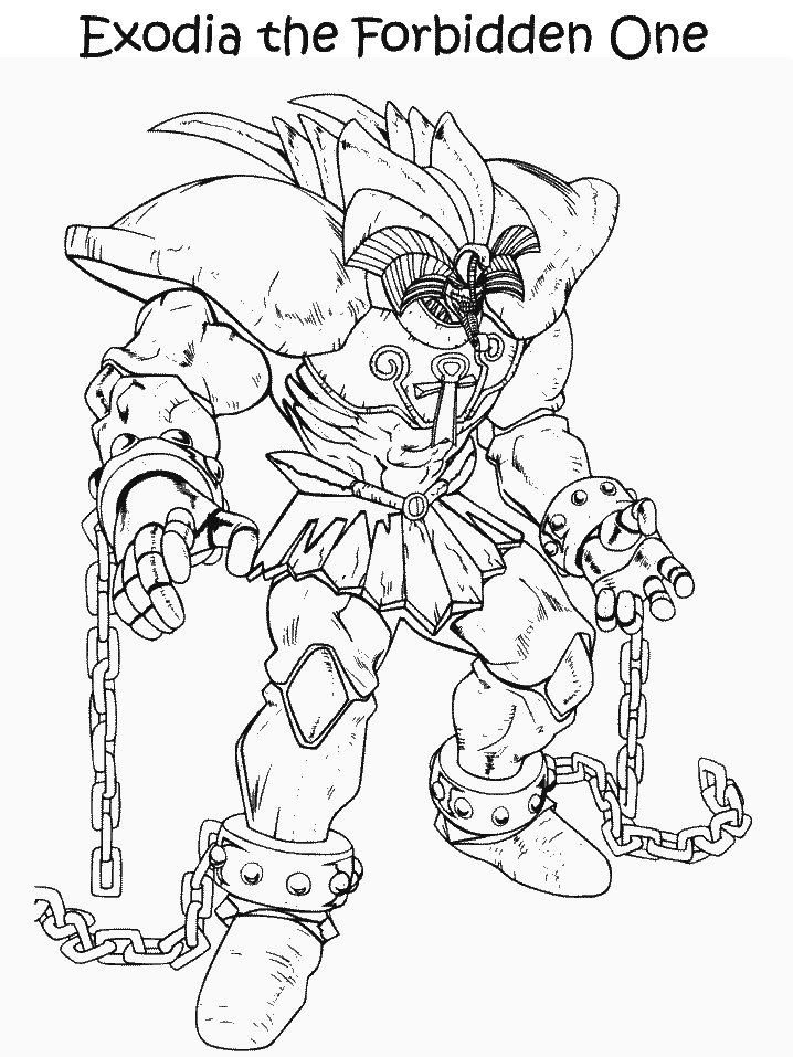 yugioh 14 coloring pages