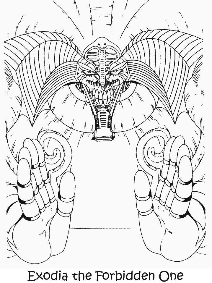 Yugioh # 15 Coloring Pages