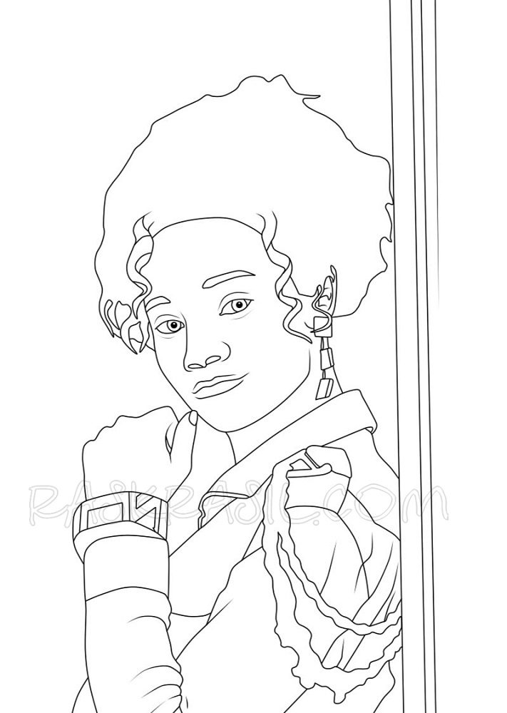 zombie disney character disney zombies movie coloring pages