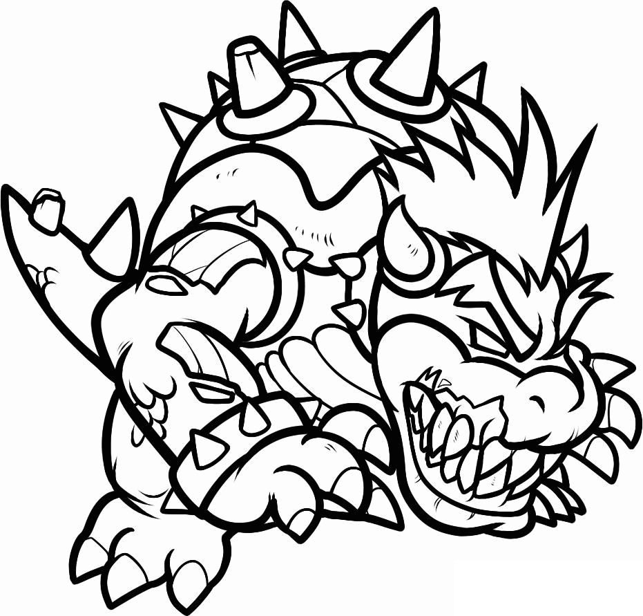 zombie mario coloring pages