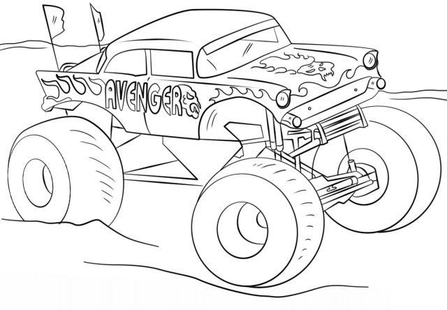 zombie-monster-jam-coloring-pages