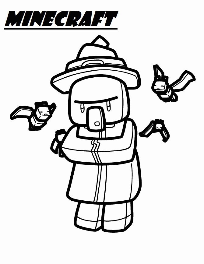 zombie pigman coloring pages