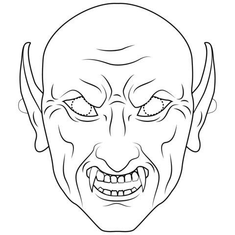 zombie vampire coloring pages